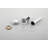Pop-up bathroom sink drain with overflow in Polished Chrome-102427241