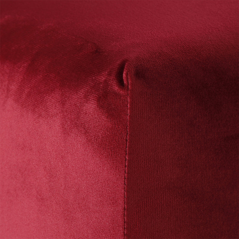 Emi Upholstered Barrel Chair, Red