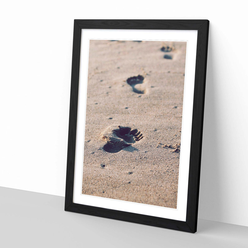 Single Picture Frame Print, Black