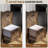 2 Drawer Rustic Farmhouse Filing Cabinet with Barn Doors for A4/Letter Size-1936602682