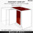 Système d'organisation d'angle coulissant Contemporary Curve de Rev-A-Shelf pour les coins cachés