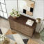 Grande commode à 4 tiroirs avec design antique et ensemble anti-basculement-106963028