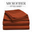 4 Piece Complete Bedding Set Duvet Cover Set With Fitted Bed Sheet & Pillowcases-111011609-111011593