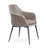 Teegan 19'' H Upholstered Metal Armchair-438107533-463156451