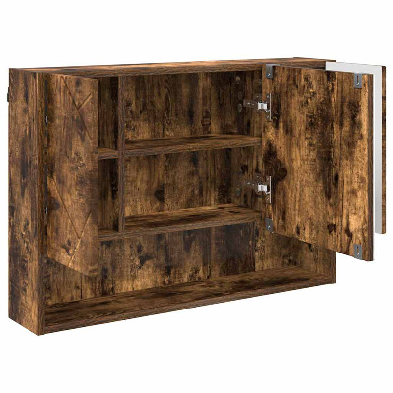 Bathroom Furniture Suite, Dark Wood