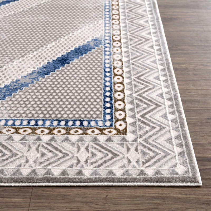 Oriental Indoor Rug, Rectangle 6' x 9'
