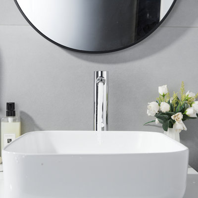 Robinet de salle de bain vasque tactile