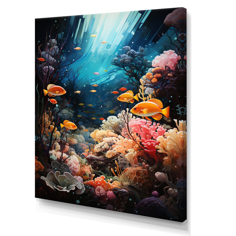 Aquariums jardin de corail coloré II Aquariums jardin de corail coloré II - aquariums, reproductions d'art mural
