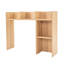 Support de rangement de bureau de bureau de 37,2 pouces avec multi-compartiments et capacité de poids de 66,14 lb