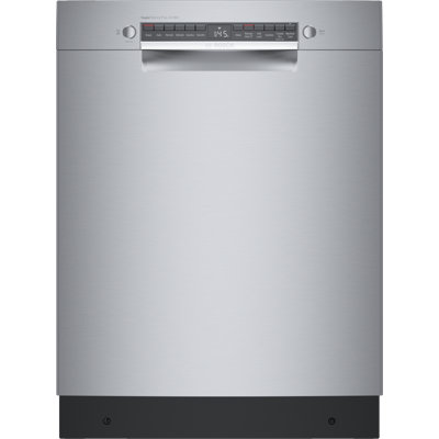 800 Series 24"" ADA Front Control Built-In Dishwasher with 3Rd Rack, Homeconnect, 42 Dba -  Bosch, SGE78C55UC