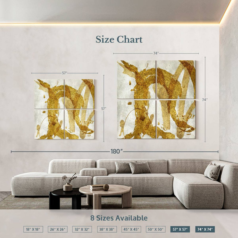 Avery Jubilant I, 57'' H x 57'' W