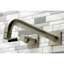Kingston Brass KS6058DKL Kaiser Wall Mount Tub Faucet, Brushed Nickel-54822311