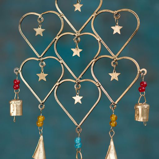 Brittony Metal No Subject Wind Chime