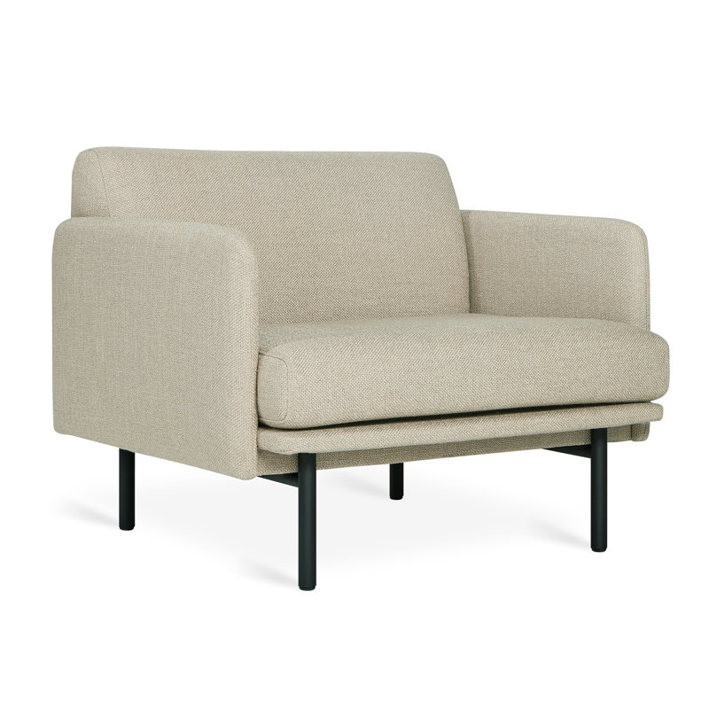 Foundry Chair, Andorra Almond Performance Basketweave