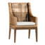 Peninsula Patio Dining Armchair with Cushions-756465821-756465804-721266382