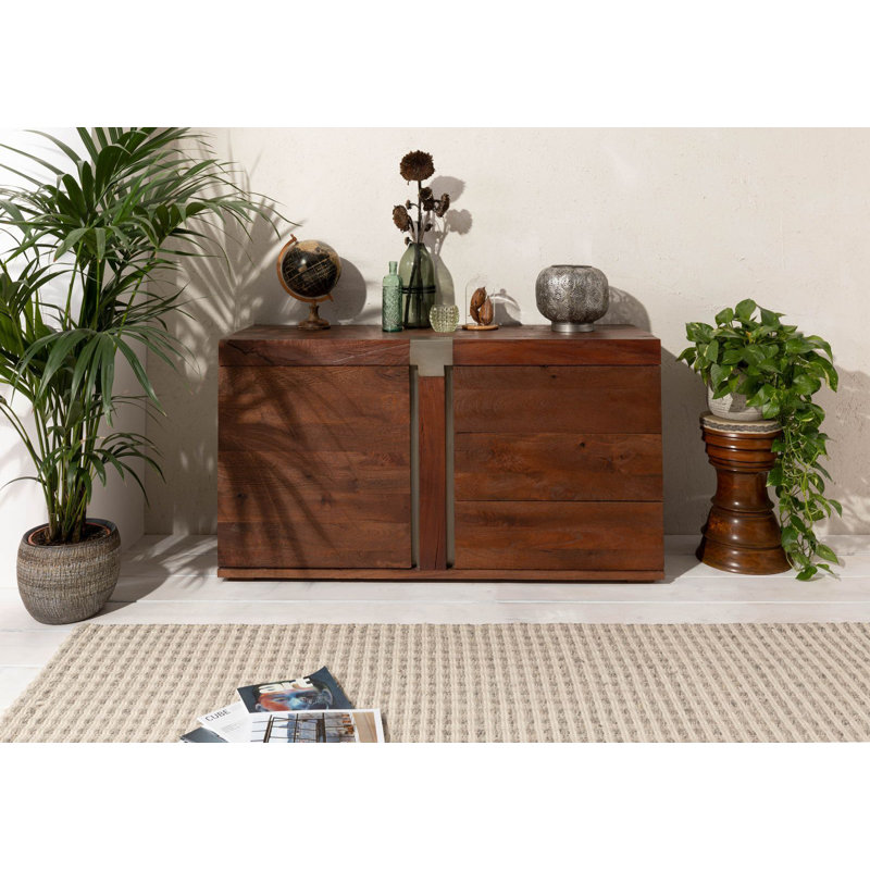 Amsterdam 135cm Solid Wood Sideboard