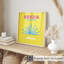 Monde et pays, voyage d'Ibiza, affiche d'art moderne sans cadre-611103107