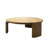 1Pc Round Coffee Table Panel Base Rubberwood