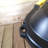 Samuel Alexander 77cm W Plastic Lockable Deck Box with Wheels in Black