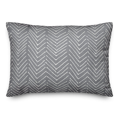  Scribble 16 Outdoor Rectangular Pillow Cover & Insert