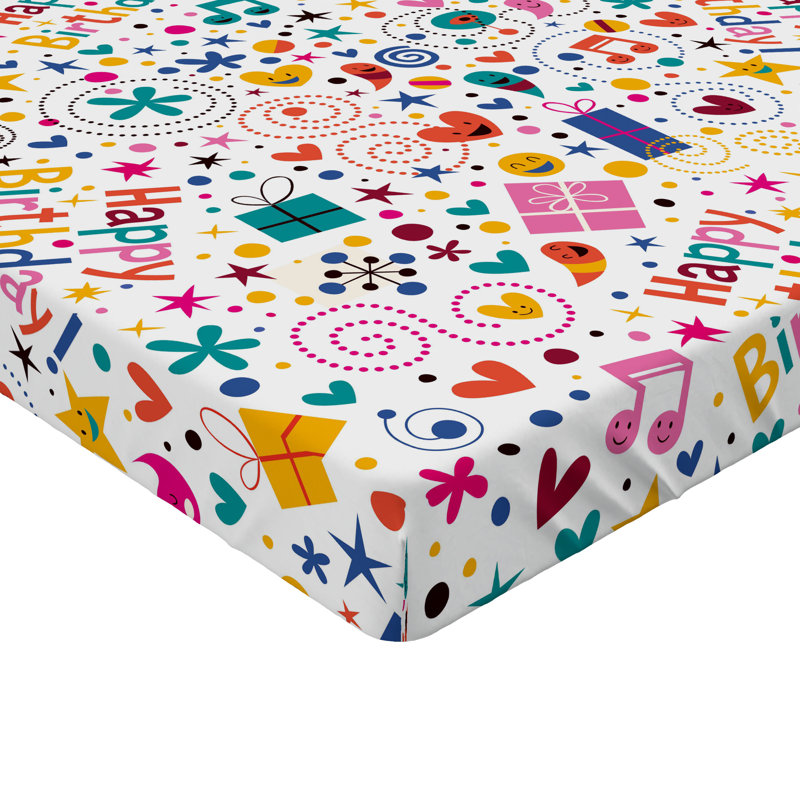 Multicolore Ambesonne, California King Sheet Set