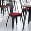 Siège en polyrésine toutes saisons Hucheson pour tabourets et chaises en métal coloré-73434834