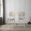 Chaise d'appoint rembourrée en bois Lyan-2035923492