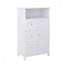 Armoire de salle de bain autoportante l 23,62 po x H 39,37 po x P 11,81 po