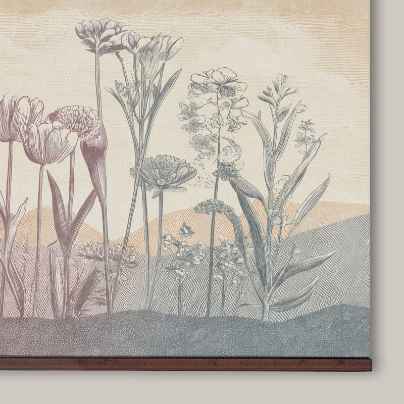 Décoration murale en toile Sunset, H 32 po x l 48 po