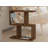Modern 2-Tier Side Table, Walnut Color, 17.7 x 20.2 x 13.4 inches | 100% Melamine Coated Particle Board, Thickness: 0.7 inches | Multipurpose Design with Additional Storage, Perfect for Living Room & Bedroom-856520318