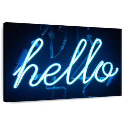 Tergel Hello Neon Sign