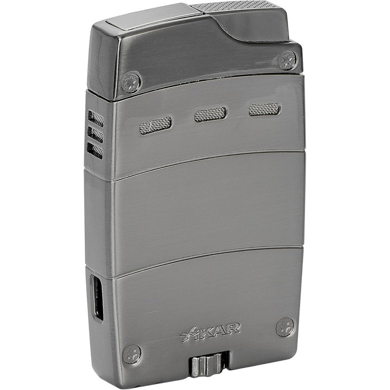 Xikar Ultra Mag Single Cigar Lighter, Gray