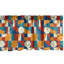 Multicolore art moderne moderne géométrique Ambesonne-100787713