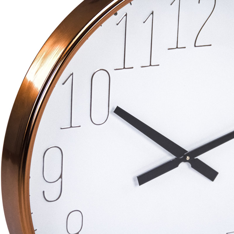 Metal Analog Wall Clock