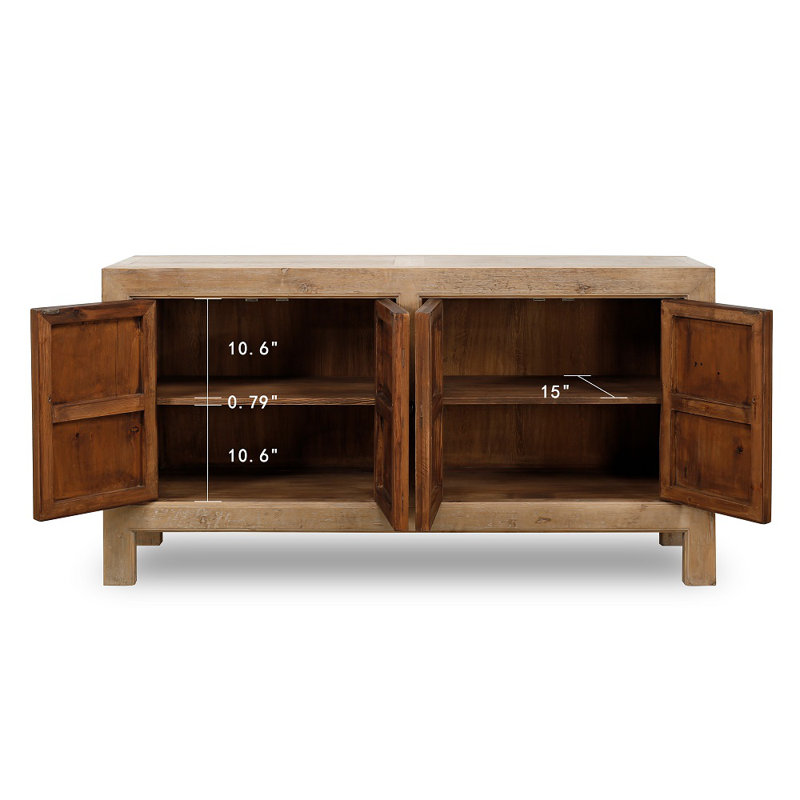 Darnika 67'' W Solid Wood Sideboard