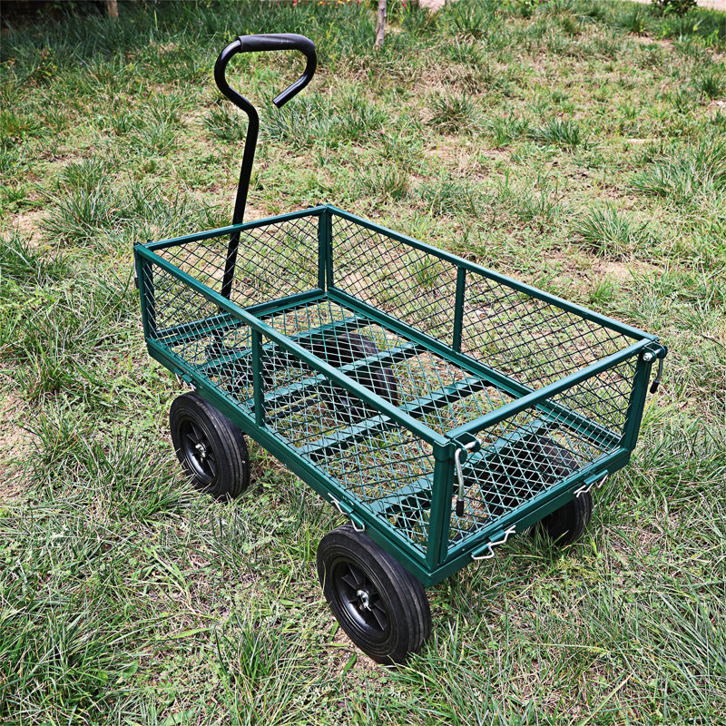 Wagon Cart Garden Cart, Green