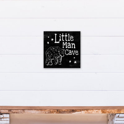 Art sur toile ours de petites hommes cave Mancuso