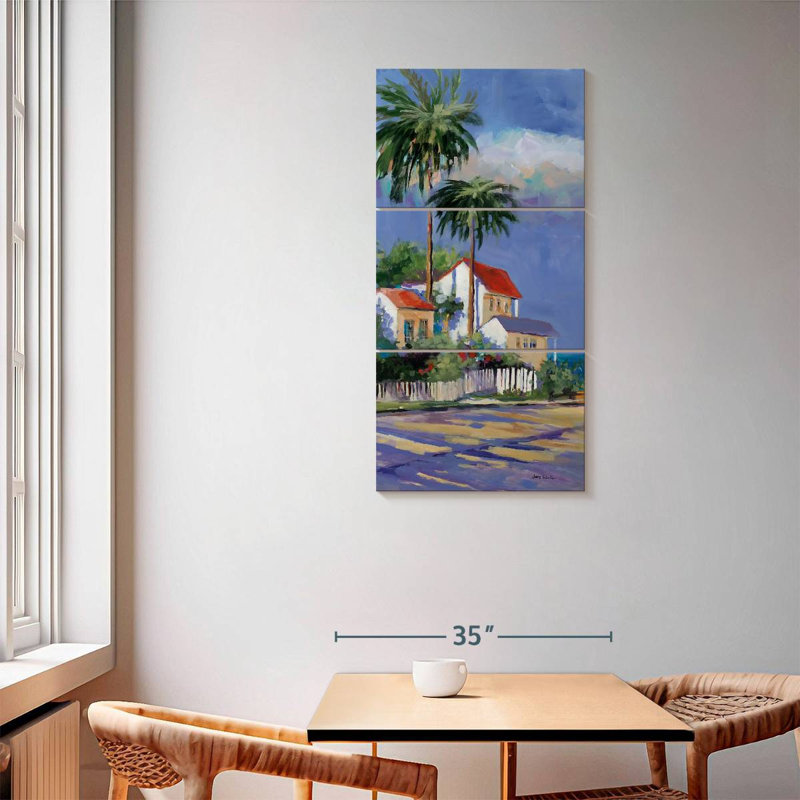 Key West I, 62" H x 30" W