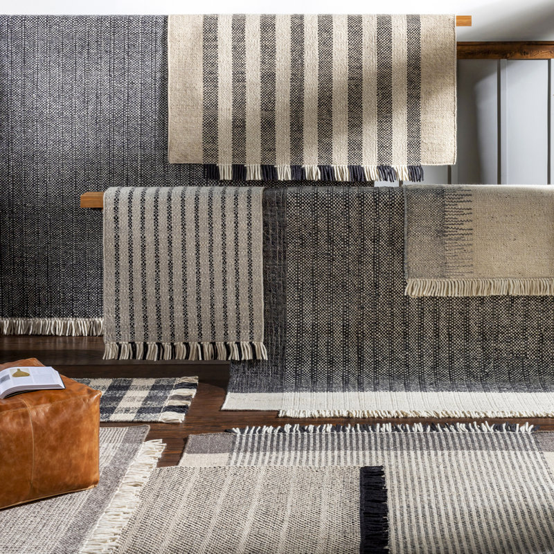 Cordelia Wool Plaid Indoor Rug, Runner 2'6" x 8'
