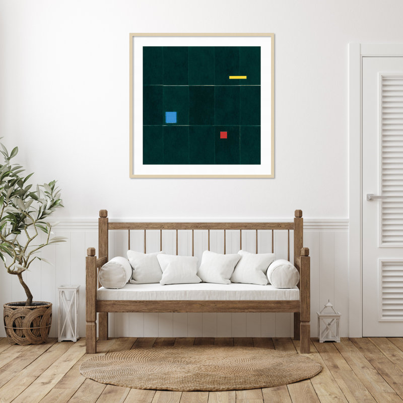 «Kitchen Scourers» par Alex Dunn, impression sur papier, Encadrement brun, H 41 po x l 41 po
