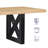 Lixy 80" Counter Height Extendable Dining Table-98378583