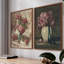 «Vintage Floral», ensemble de 2 estampes numériques encadrées-716311776-716311779