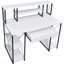 Bureau avec tablettes ouvertes et huche-1668714443