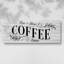 Coffee Time - Toile tendue avec châssis - Prêt à accrocher-1116267429