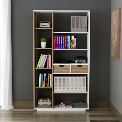 Geometric Storage Bookcase