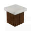 Table d'appoint carrée MGO-118508656