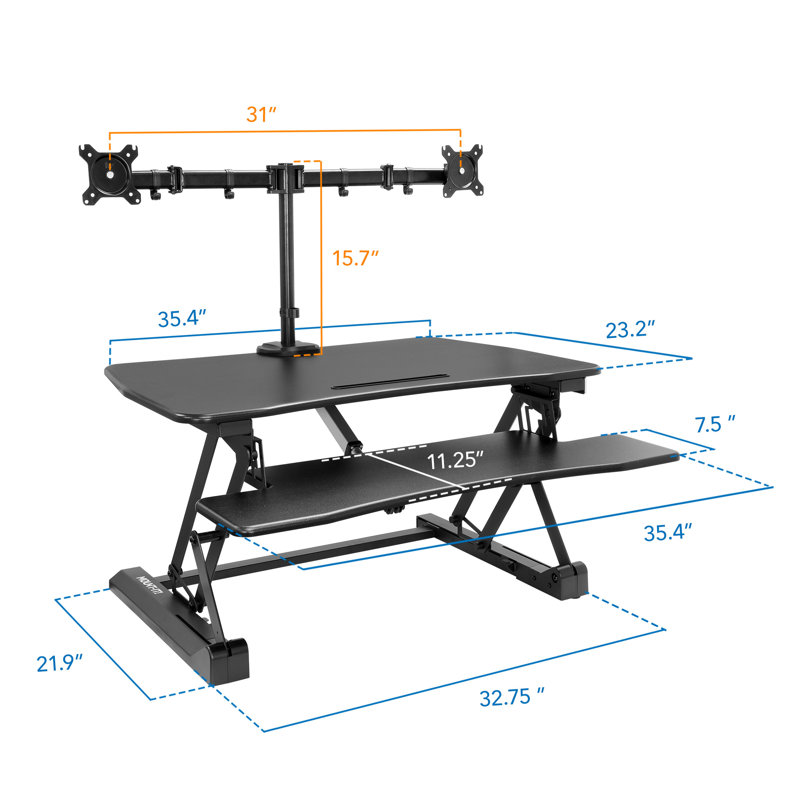 Mount-it Multi-Screen Floor Stand Mount