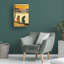 Tigres au repos sur toile