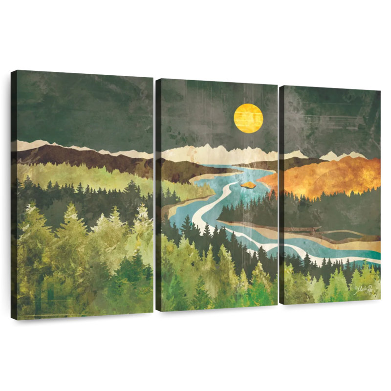 Alvord Mountain Moonlight, 20" H x 33" W
