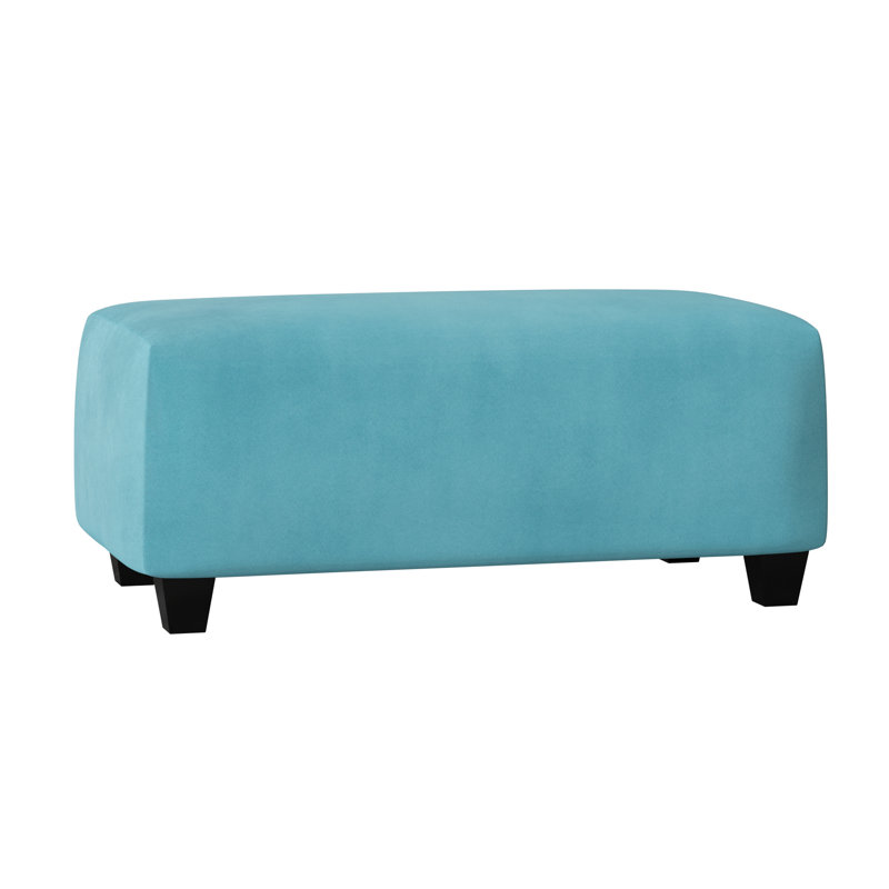 Jireth Upholstered Ottoman, Bulldozer Caribbean